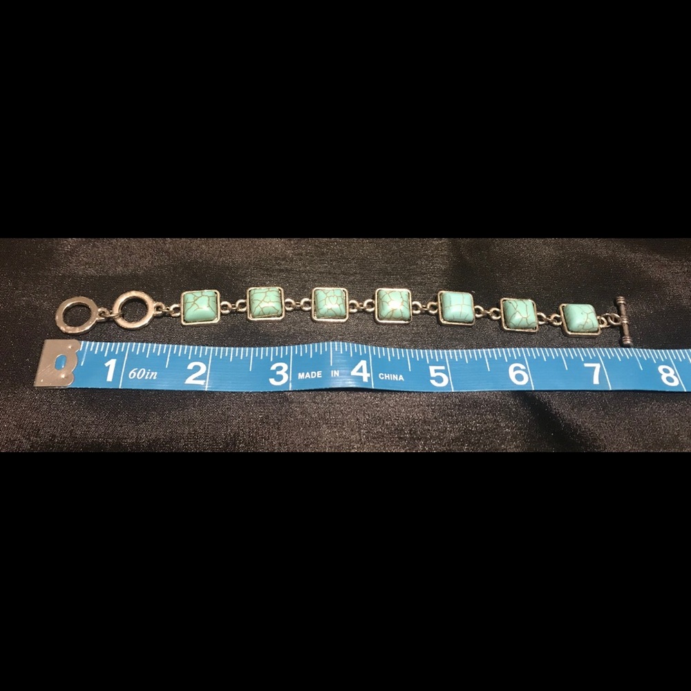 Turquoise fashion jewelry bracelet